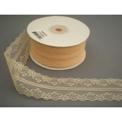 Lace Ivory 1.5" 25y.
